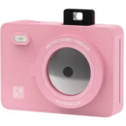 Impossible Aparat 2mp Natychmiastowy Wydruk 300 Dpi Bluetooth Led + Wkłady / Hanin Z5s / Różowy (2 Mpx), Kamera, Pink
