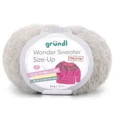 gründl Wolle Wonder Sweater Size-Up