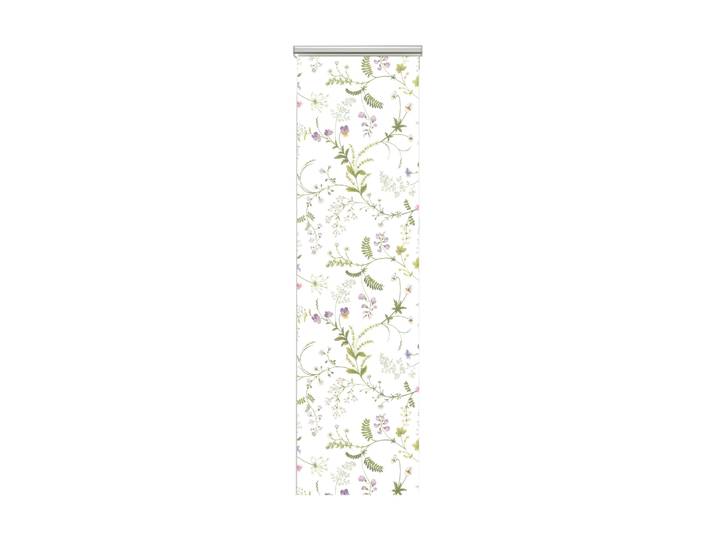 Arvidssons Textil Rideaux panneaux Blomsteryra, lot de 2 Vert