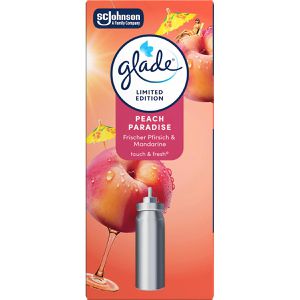 glade Raumduft touch & fresh, 10 ml, Nachfüller, True Scent, Fresh Peach Paradise