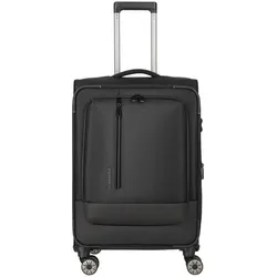 Travelite Crosslite 4-Rad Trolley, Koffer, Schwarz