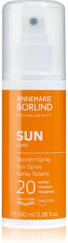 ANNEMARIE BÖRLIND SUN CARE protective sunscreen spray SPF 20 100 ml