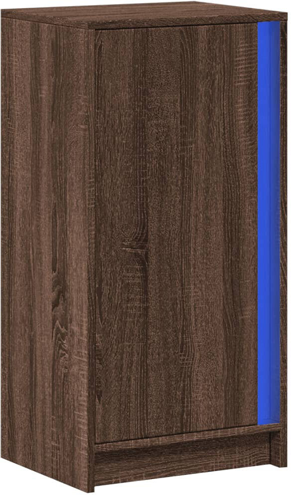 17 Stories Shavette Accent Cabinet Brown Oak 85cm H X 42.5cm W X 34cm D