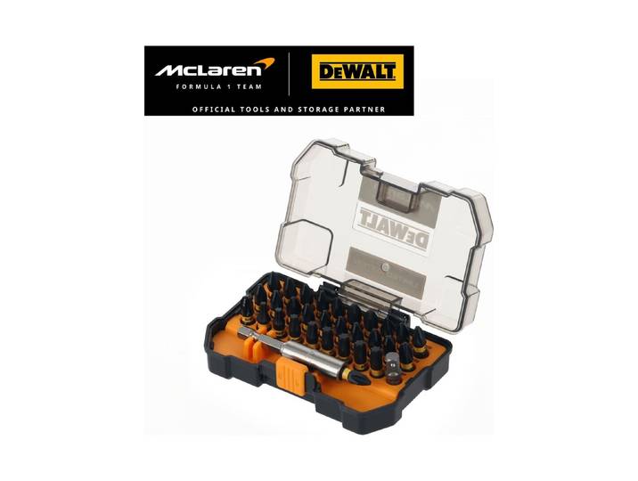 DeWalt McLaren F1 Team Bit-Set 32-teilig