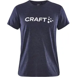 Craft, Damen, Sportshirt, Community Logo SS Tee W (XXL), Blau