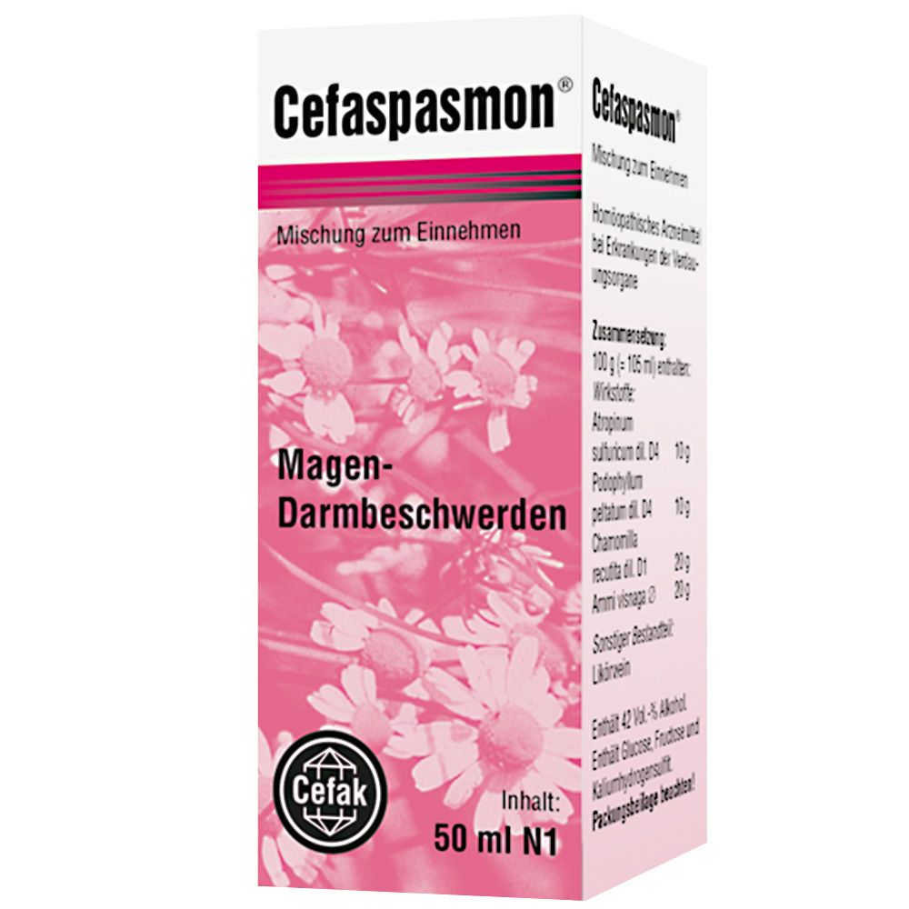 Cefaspasmon Tropfen zum Einnehmen 50 ml
