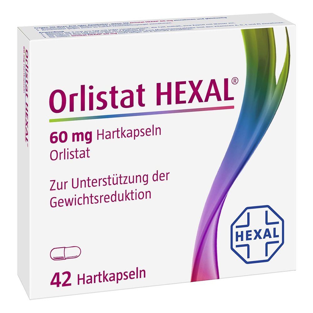 Hexal AG Orlistat HEXAL® 60 mg Hartkapseln 08951953