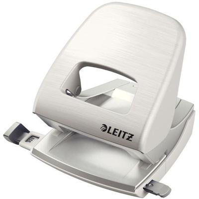 LEITZ Bürolocher Nexxt Style Metall 30 Blatt arktik weiß Packung mit 30 Stück