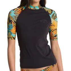 BILLABONG TROPIC SURF PRINT SS Lycra 2026 black pebble - M