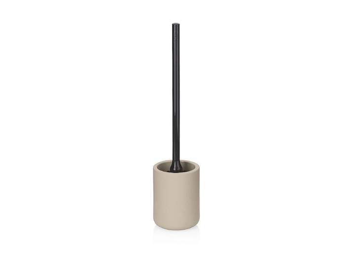 WC-Garnitur KELA Sana Beige , beige (natur), H:45cm, Keramik, Reinigungsbürsten, WC-Garnitur