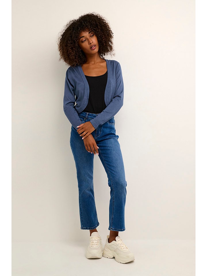 Kaffe Bolero "Astrid" in Dunkelblau - L