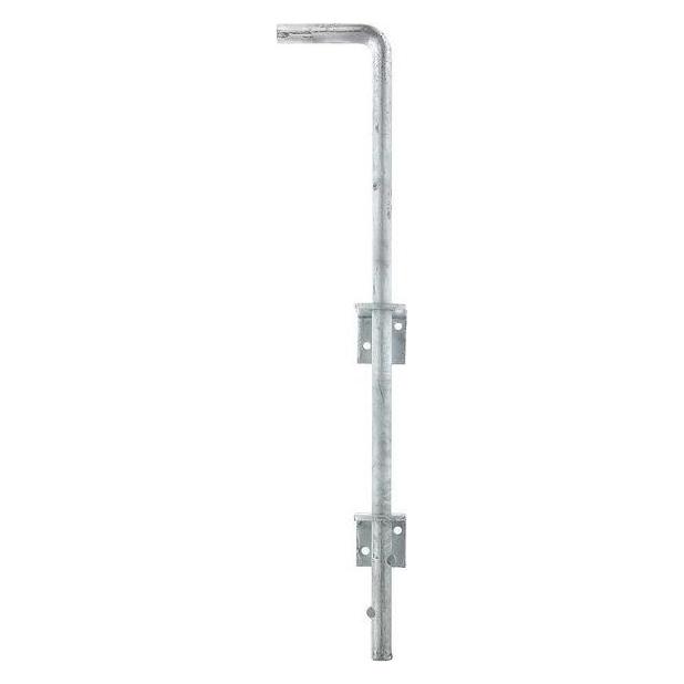 GAH Bodenschieber L500xS16mm Stahl verzinkt verzinkt Abstand Bolzen - Tor 40 mm (1 Stk.) (211042)