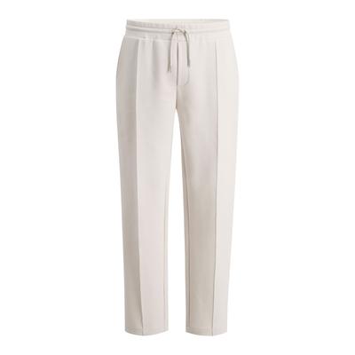 Stoffhose PIERRE CARDIN "Pierre Cardin Jogpants", Herren, Gr. XXL, N-Gr, beige (wind chime), Obermaterial: 86% Baumwolle CO. 10% Polyester PES. 4% Elasthan EL., uni, modern fit, Hosen Stoffhose, Techno Interlock