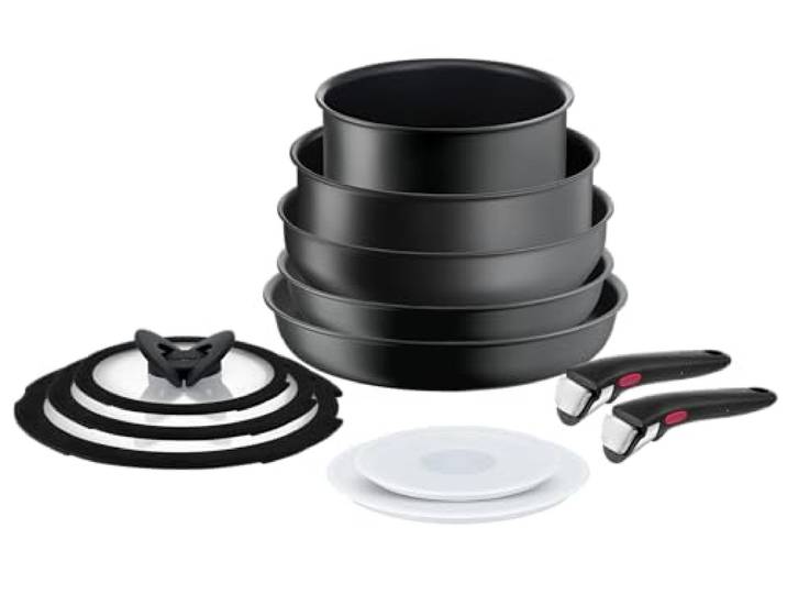 Tefal L76490 Ingenio Titanium 3X Ultimate Großes Pfannen- und Topfset 12-teilig - 2100125549