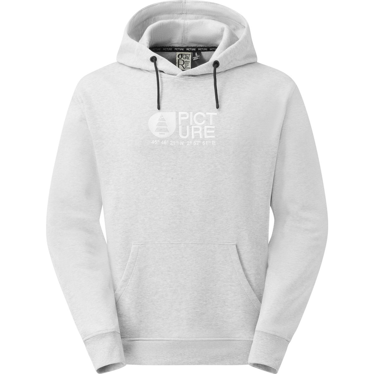 Picture Basement Hoodie melange (E) XL MSW0503EGrey MelangeXL