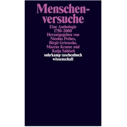 Menschenversuche, Fachbücher von Nicolas Pethes, Katja Sabisch, Birgit Griesecke, Marcus Krause