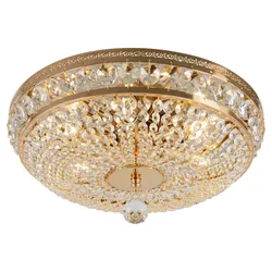 Kronleuchter Ottilia Goldfarben max. 60 Watt