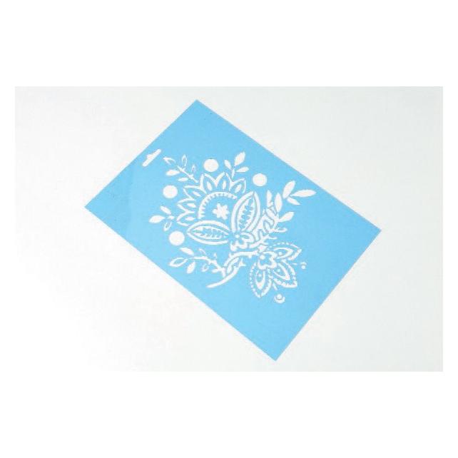 Konjac Sponge Stencil A4 blomster buket (5700130689360)