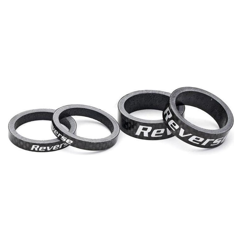 Reverse Spacer Set Carbon 1 1/8 (50015)