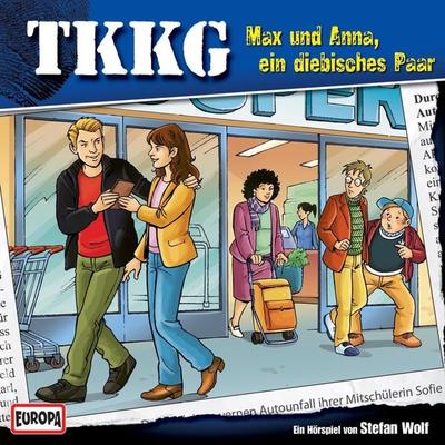 TKKG - Folge 152: Max und Anna, ein diebisches Paar - Stefan Wolf, Audio, 4064066630126