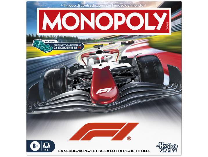 Hasbro Monopoly Formula 1 (Italienisch)