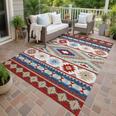 Addison Rugs Machine Washable Indoor/ Outdoor Modern Ottawa Chantille Rug