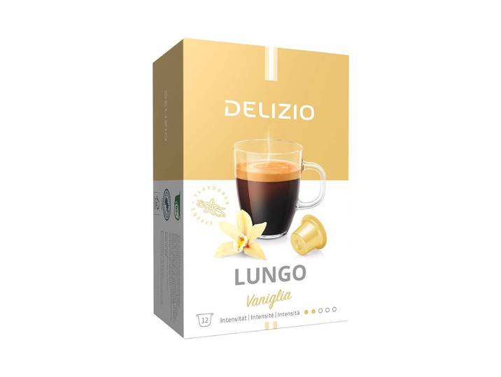 DELIZIO Vaniglia Kaffeeportionen 12 Stk.