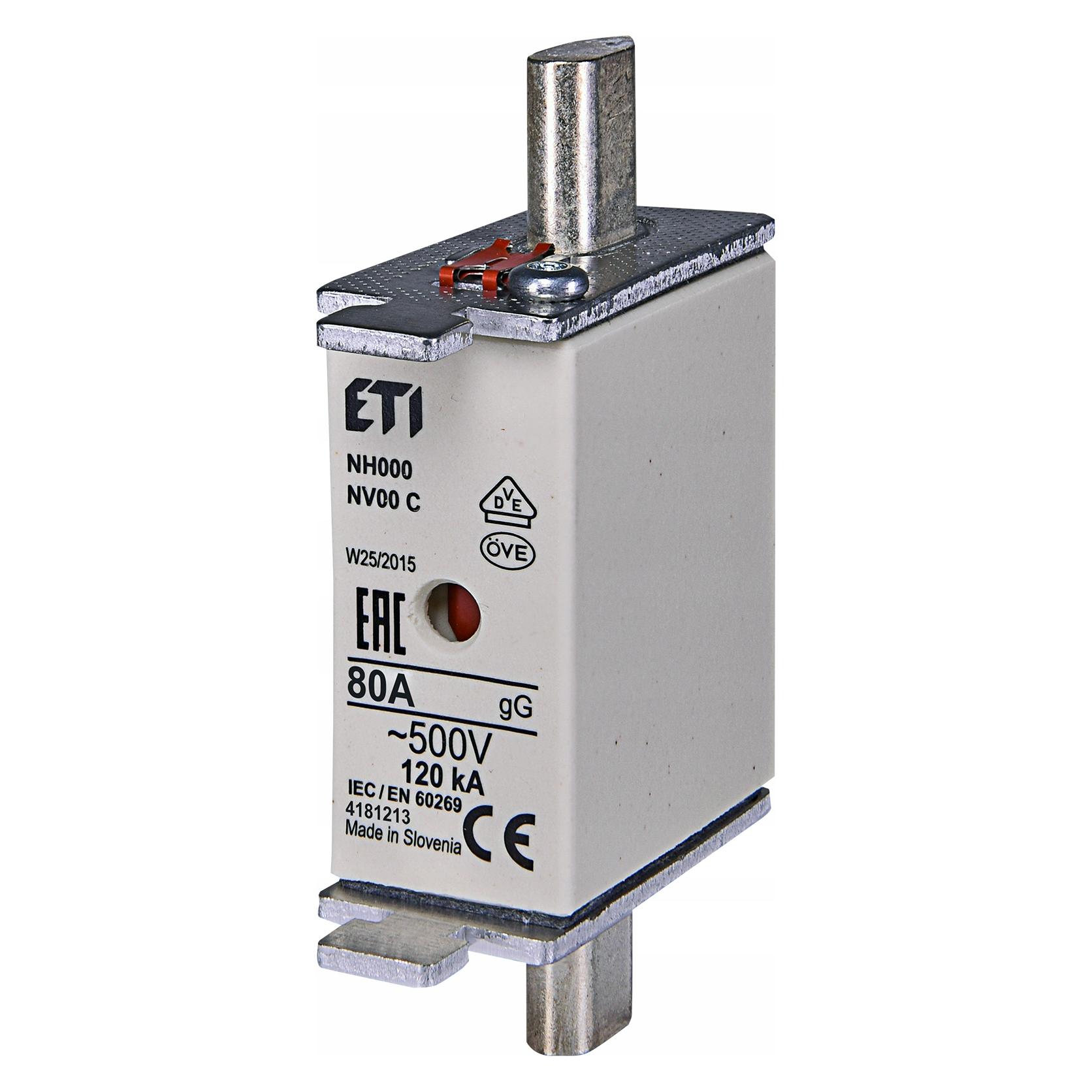 Eti 004181213 Sicherungseinsatz (NH000 (800 A) (3838895353379) Mindestbestellmenge: 3 Stück