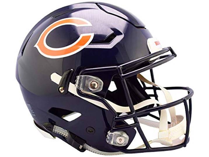 Riddell SpeedFlex Kopfhörer – NFL Chicago Bears