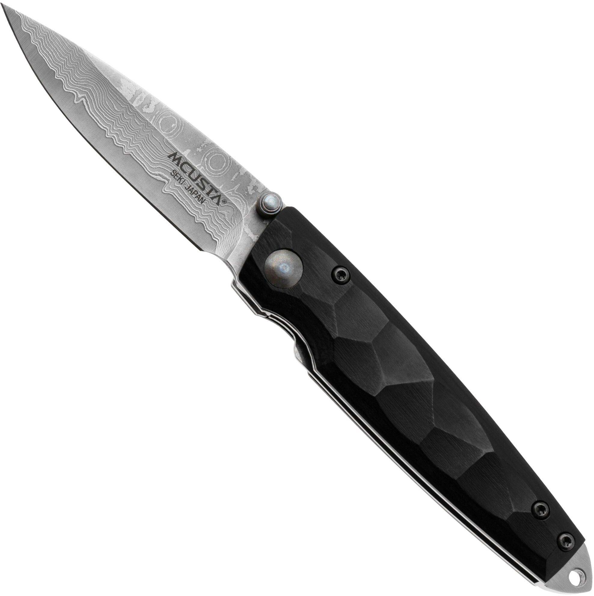Mcusta MC-0079DP Shinra Emotion Tsuchi, black pakkawood, coltello gentleman