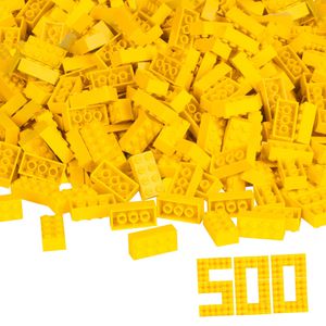 Simba-Blox 104118917 gelbe Bausteine, ab 4 Jahre, 500 Teile