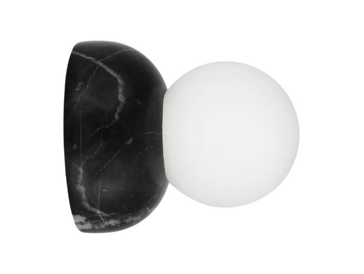 Globen Lighting Applique murale/Plafonnier Torrano 13 cm Noir