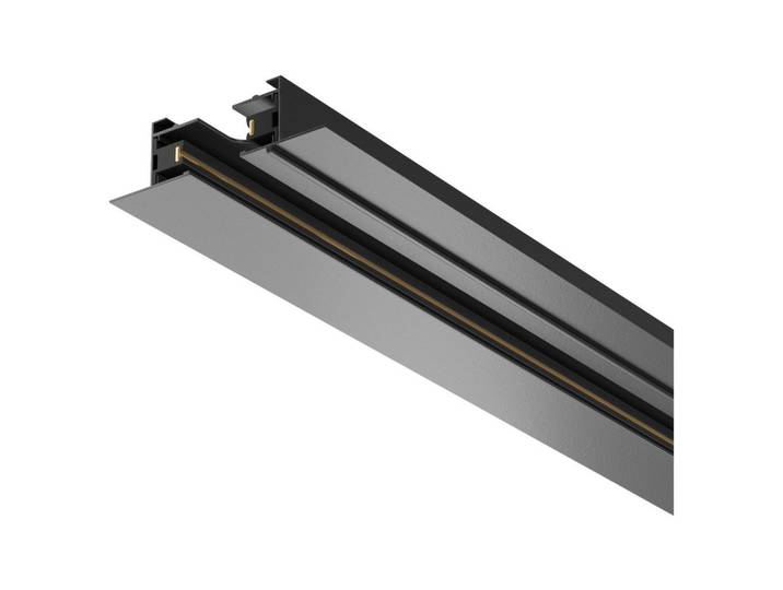 Maytoni Schienensystem, Schwarz, Metall, 6x2x200 cm, CE, planbar, Lampen & Leuchten, Innenbeleuchtung, Schienensystem