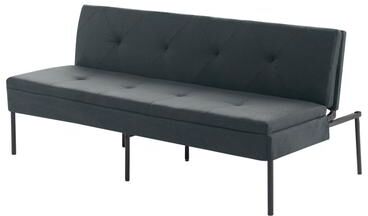 Klair Living 3-Seater Convertible Futon Sofa Bed with Adjustable Backrest