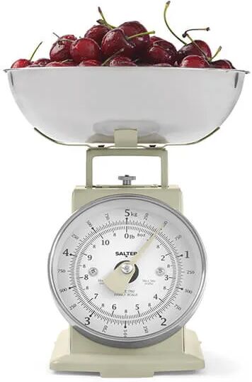 Salter Timeless Cream Mechanical Kitchen Scale