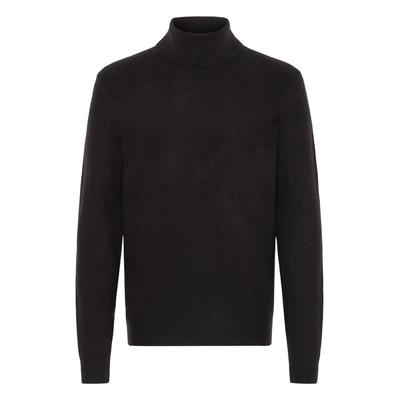 Rollkragenpullover CASUAL FRIDAY "Rollkragenpullover CFHeine", Herren, Gr. S, schwarz (schwarz beauty), Obermaterial: 65% Polyacryl PAN. 27% Nylon NY. 5% Wolle mw. 3% Polyester PES., Pullover Rollkragenpullover