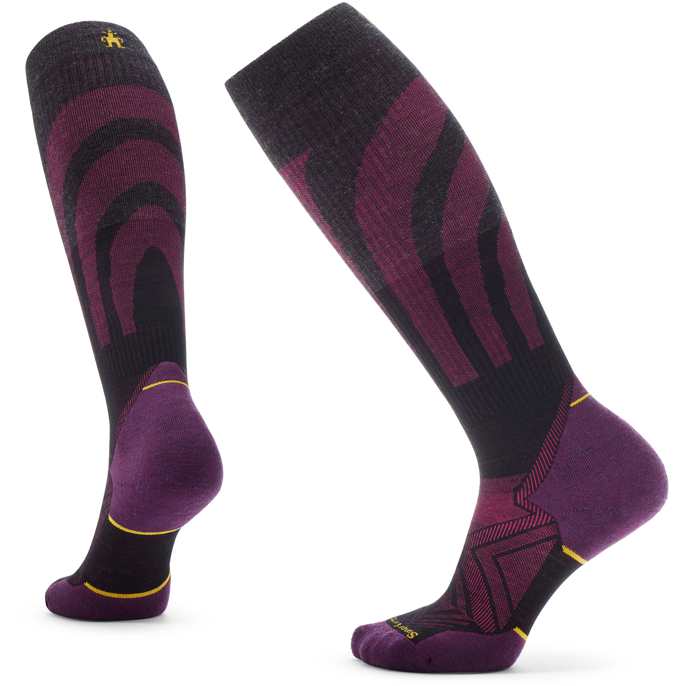 Smartwool Run Targeted Compression Otc Damen Laufsocken schwarz Größe 42 Laufen | Trailrunning Widerstandsfähig Merinowolle