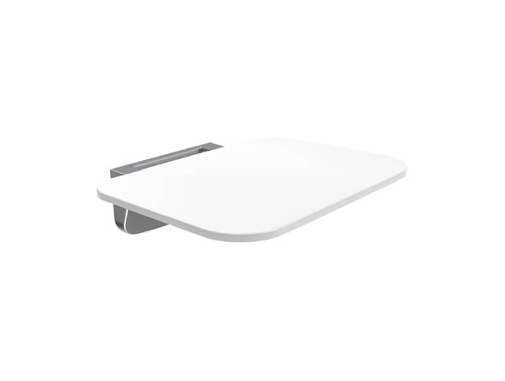 ADOB, Duschsitz Duschklappsitz bis 200 kg belastbar, Klappsitz Dusche Wandmontage, Klappsitz für Wartebereich, klappbar, 56402