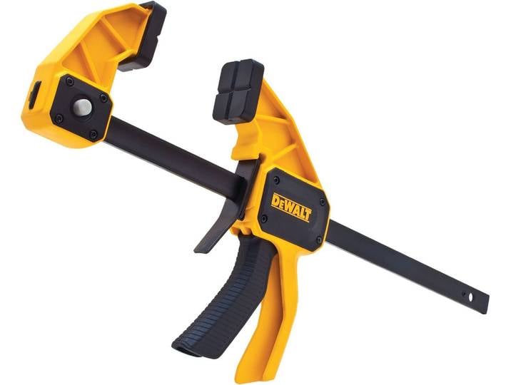 Einhandzwinge Gross 300mm 30\,50cm (12\ ) 135kg Spannkraft DWHT0-83193 Ausladungs-Masse (DWHT0-83193)