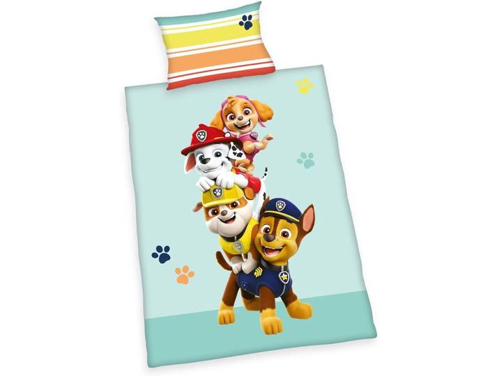 Paw Patrol Beddengoed Set Fluwelen Katoen 100x135cm