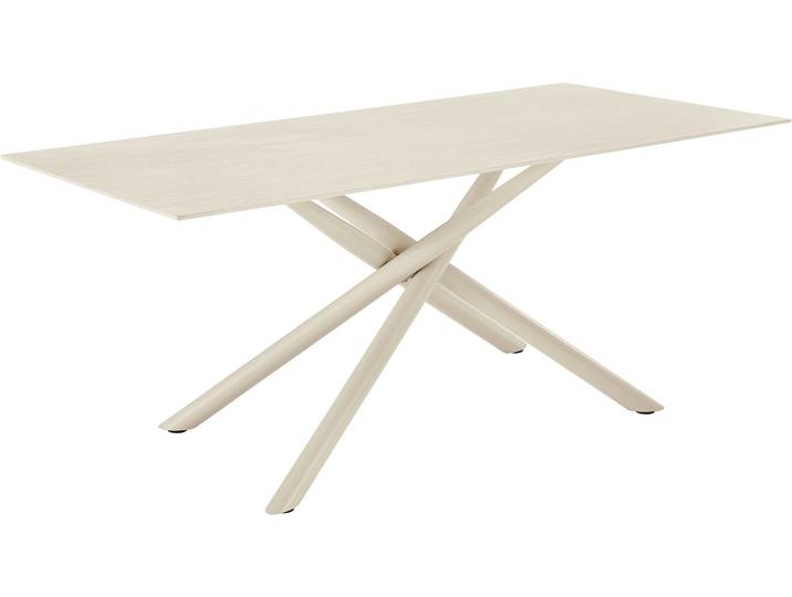 Esstisch GOODPRODUCT Roseliese , beige (cremefarben), B:180cm H:75cm T:90cm, Tische, Esstisch