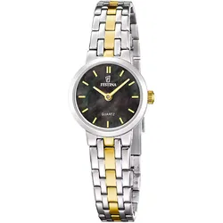Festina F20747/4 Damen-Quarzuhr Zweifarbig/Schwarz