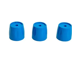 Ventilkappe für Messingverteiler, blau