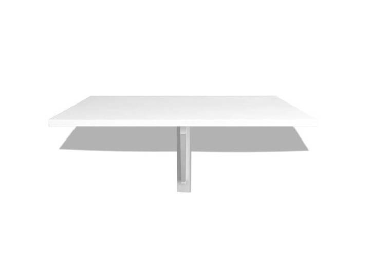 CHEZ XWO - Table murale rabattable Blanc 100x60 cm @1387