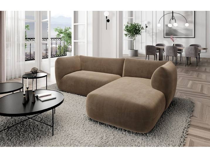 Stoff Ecksofa Madrid L-Form