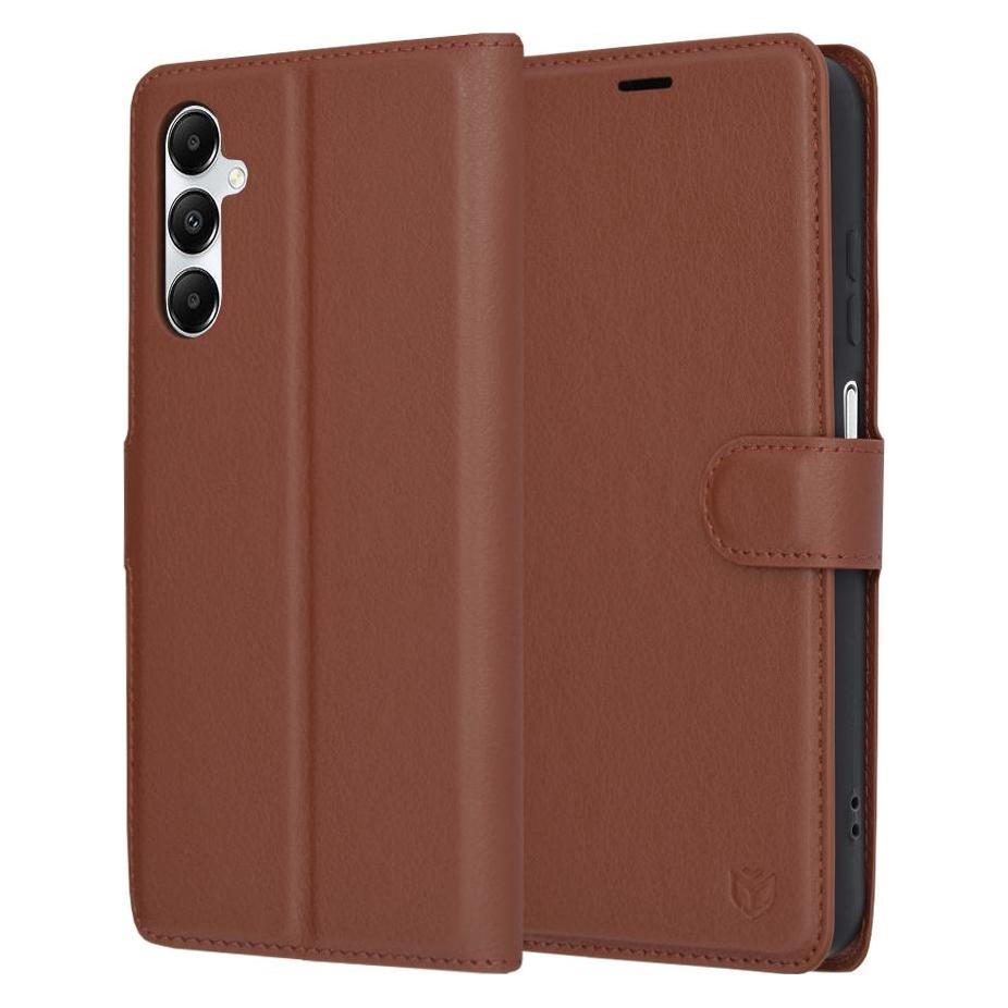 Techsuit - Leather Folio - Samsung Galaxy A05s - Brown (Samsung Galaxy A05s) (56346849)