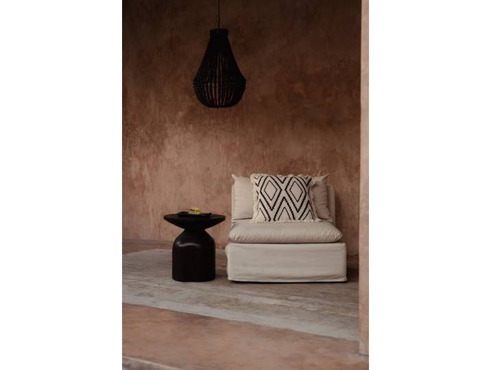 Housse de coussin en coton multicolore 50x50x2cm