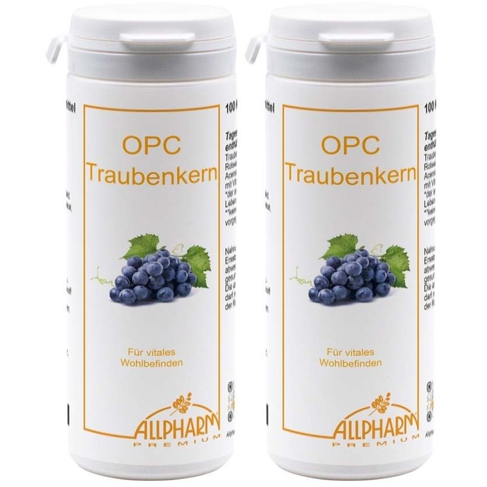 OPC Traubenkern Kapseln 2x 2x100 St
