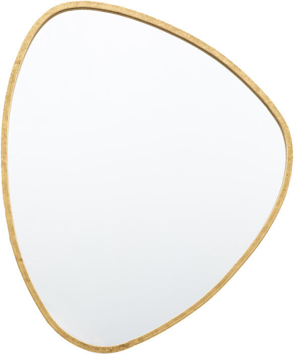 Fairmont Park Ellisburg Flat Mirror Gold 70cm H X 60cm W X 2.5cm D