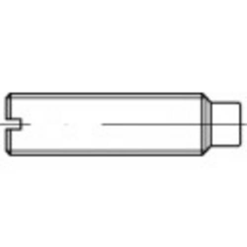 TOOLCRAFT 106432 Madenschraube M3 6mm Stahl 100St.